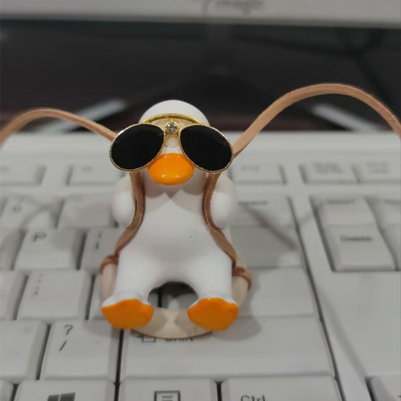 Car Swinging Silly Goose